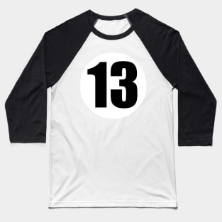 Racing number 13 Baseball T-Shirt